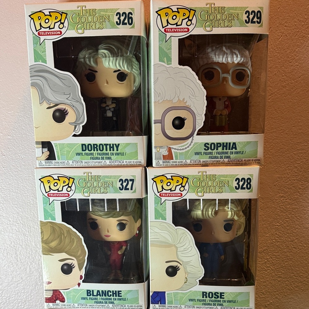 Funko Pop The Golden Girls Set